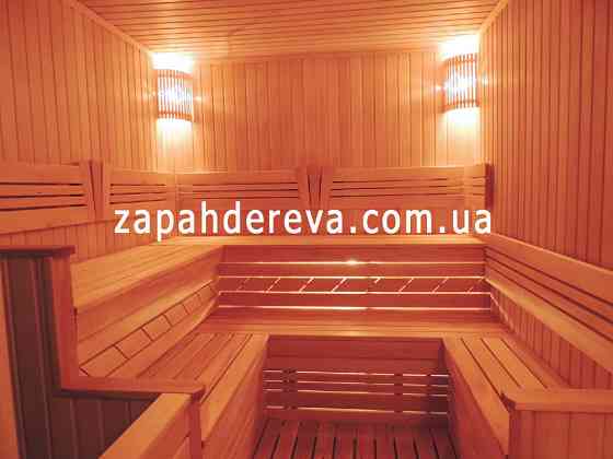 Лежак для бані, сауни (брус лавочний, полиці) вільха Харків