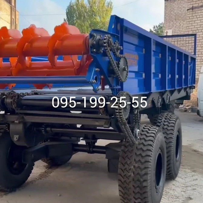 Гноєрозкидач ПРТ-10 (розкидач органічних добрив); запчастини ПРТ-7, ПРТ-10 Дніпро - зображення 2