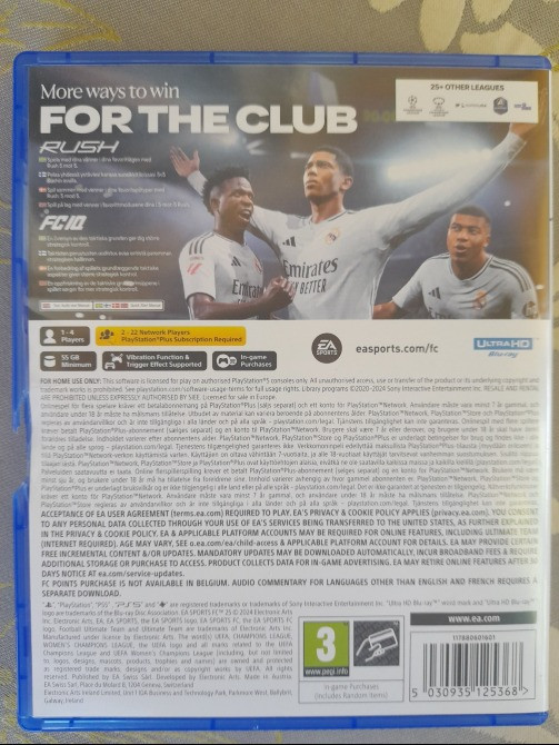 Игра на ps - 5 плейстейшн 5 FIFA 2025 новая футбол Запоріжжя - зображення 2