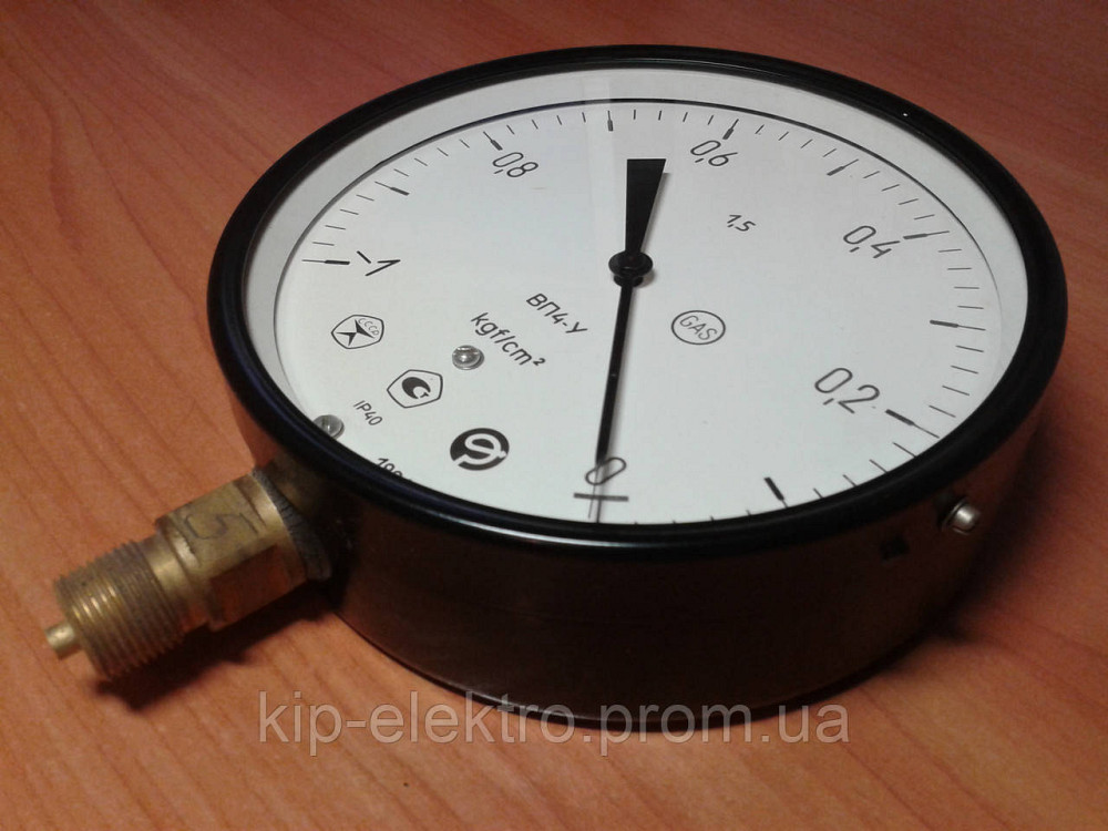 Вакуумметр показывающий ВП4-У (ВП-4У, ВП4У, ВП 4У) - радиальный штуцер (РШ) Киев - изображение 6