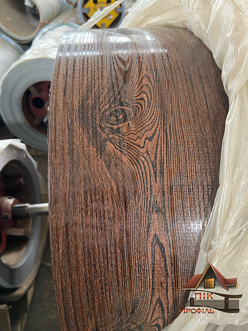 Профнастил під дерево з 3D покриттям, металопрфіль Киев - изображение 4