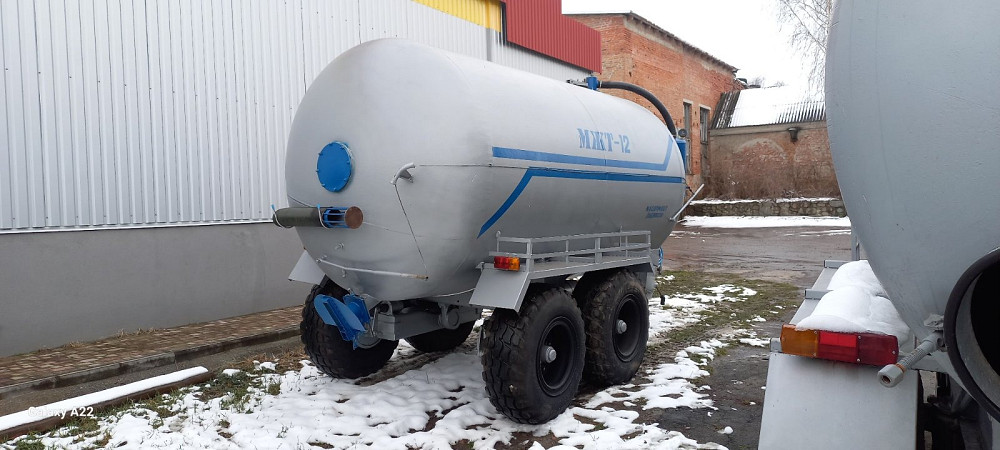 Бочка МЖТ-12 вакумна для навозу та води Белая Церковь - изображение 2