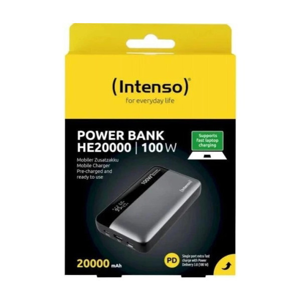 Power Bank Intenso HE20000 20000 mAh Gray/Black (7350050) (Код товару:43837) Харьков - изображение 3