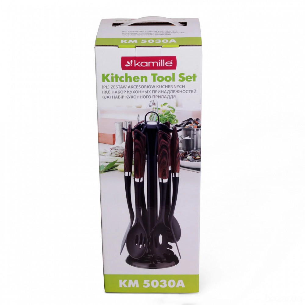 Набор кухонных принадлежностей Kamille Solvege 7 предметов Одесса - изображение 6