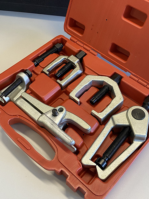 Набор съемников шаровых опор и рулевых наконечников универсальный (5ед.) СТАНДАРТ NSK0501 Харків - зображення 2