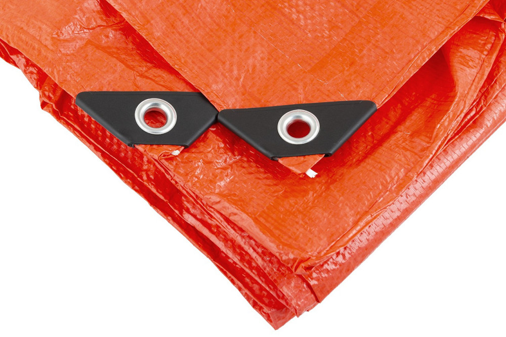 Тент универсальный MASTERTOOL TARPAULIN 3 × 4 м 110 г/м² Orange 89-0304 Харків - зображення 7