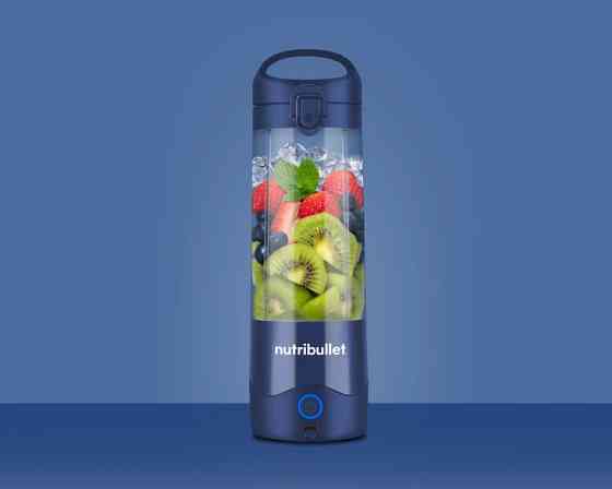 Фитнес-блендер аккумуляторный Nutribullet NBP003NBL 100 Вт синий Киев