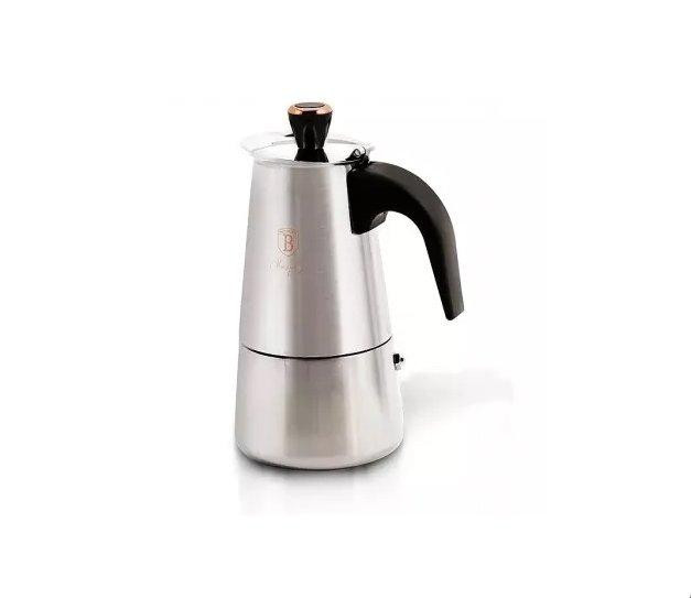 Гейзерна кавоварка Berlinger Haus Moonlight Edition BH-6767 6 чашок 300 мл Киев - изображение 1