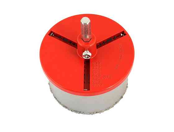 Сверло корончатое для плитки GRANITE 103 мм вольфрамовое напыление с платформой 2-08-203 Харків