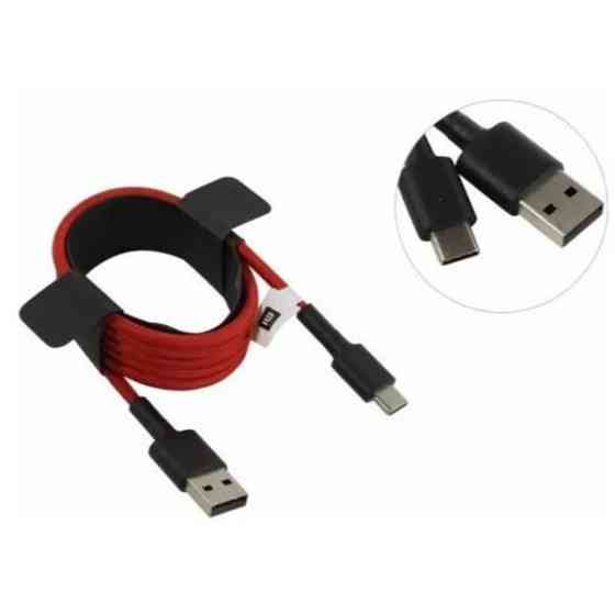 Кабель Xiaomi Mi Braided USB to Type-C 1m Red (SJV4110GL) (Код товару:40271) Харків