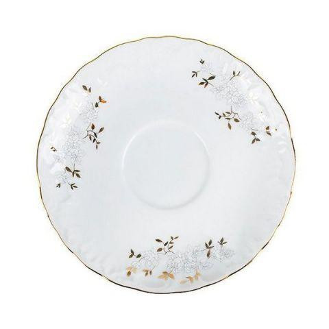 Блюдце під чашку Cmielow White Flower 9705-15-7 15.7 см Київ - зображення 1