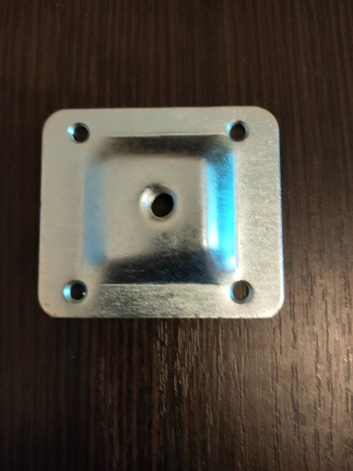 Кріплення ніжки стола під кутом 59х67х2 м8 Нововолынск - изображение 2