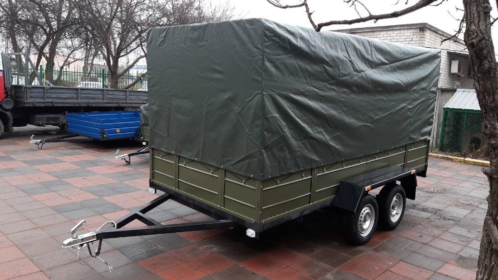 Підсилений причеп дводомний від виробника Харків - зображення 4