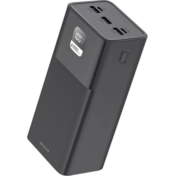 Power Bank Proove Giant 100W 40000mAh Black (PBGI99320001) (Код товару:38637) Харків - зображення 1