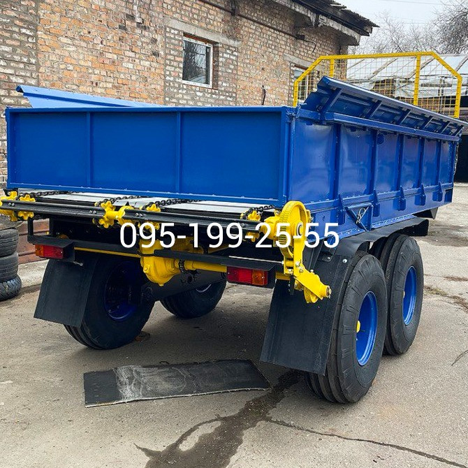 Причіп - розкидач органічних добрив РОУ-6; транспортер РОУ-6 Дніпро - зображення 2