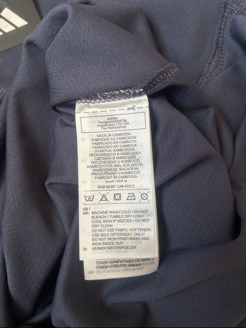 Нова оригінальна тренувальна футболка Adidas power workout performance / S Київ - зображення 6