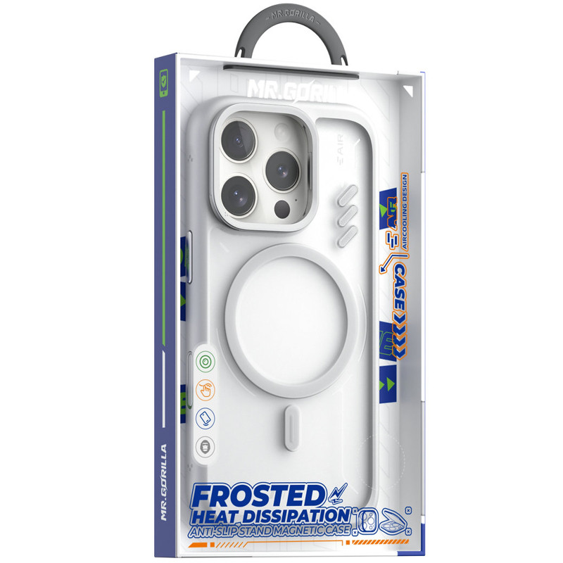TPU+PC чехол Blueo Frosted Heat Dissip. with MagSafe для Apple iPhone 16 Pro Max (6.9") Херсон - изображение 2