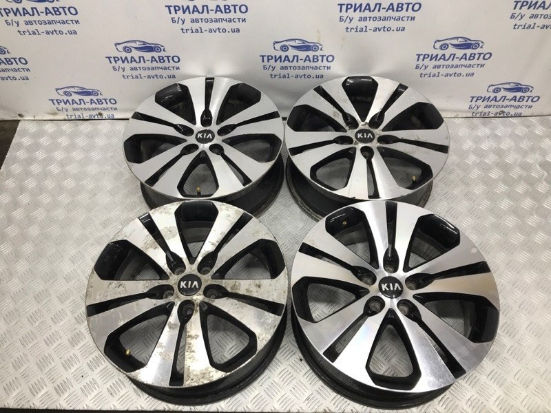 Диски титан комплект R18 Kia Sportage SL 1.7 DIESEL D4FD 2010 (б/у) Київ - зображення 1