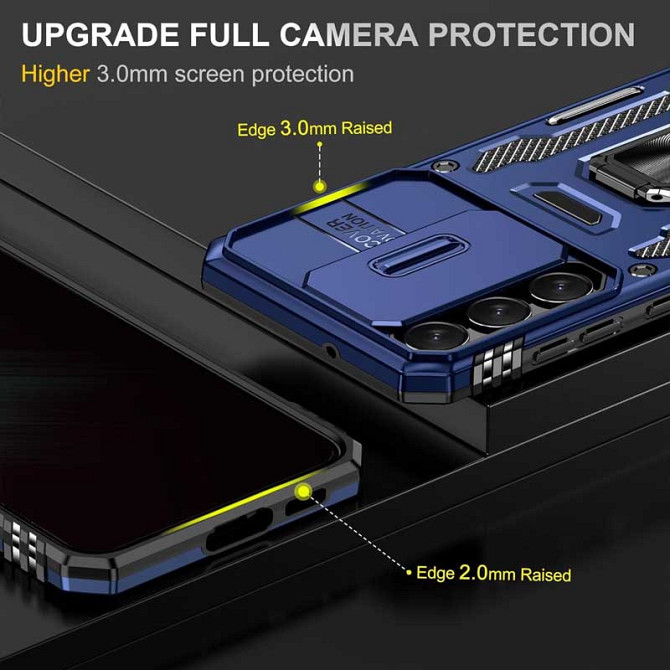 Ударопрочный чехол Camshield Army Ring для Samsung Galaxy S21 Херсон - зображення 9