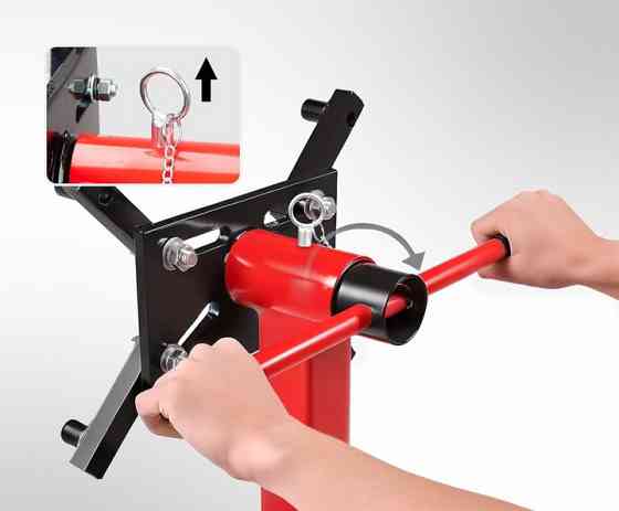 Стенд ремонта двигателей складной поворотный (кантователь) 680кг TORIN T26801 Харьков