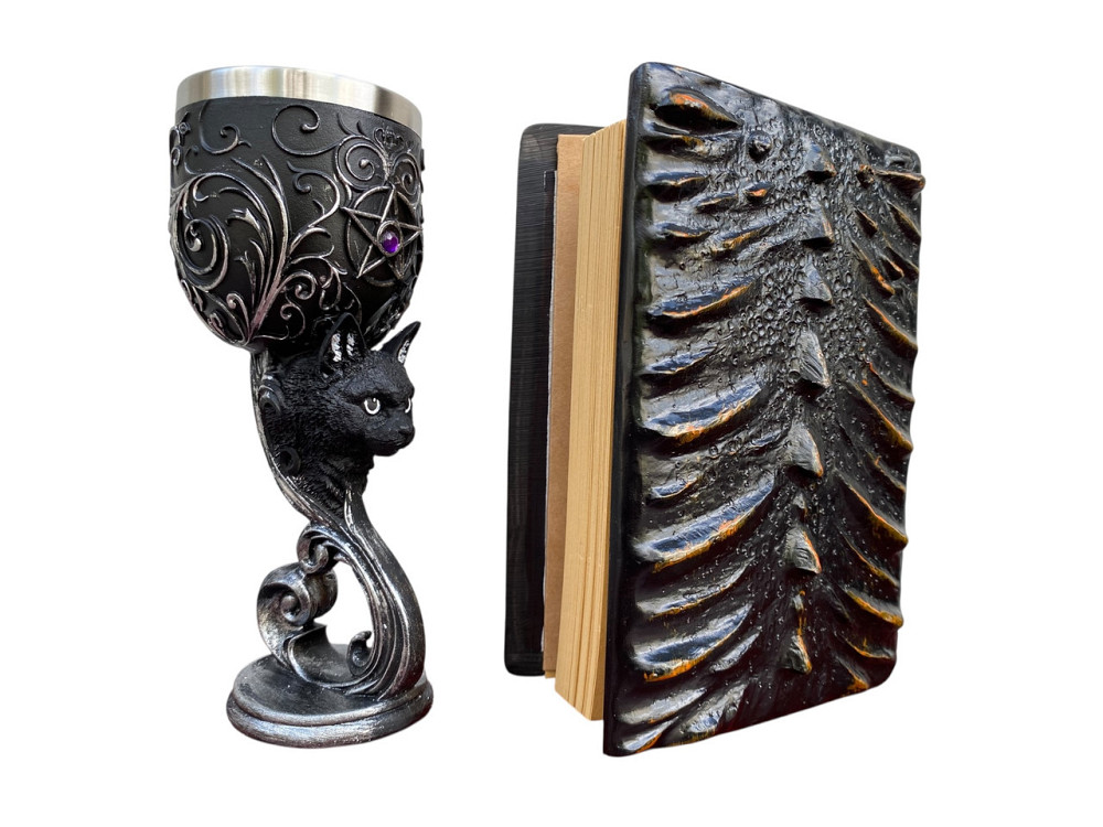 Подарочный набор Бокал 3 Кот и Блокнот 3 «Жар Сердца Дракона» Київ - зображення 4