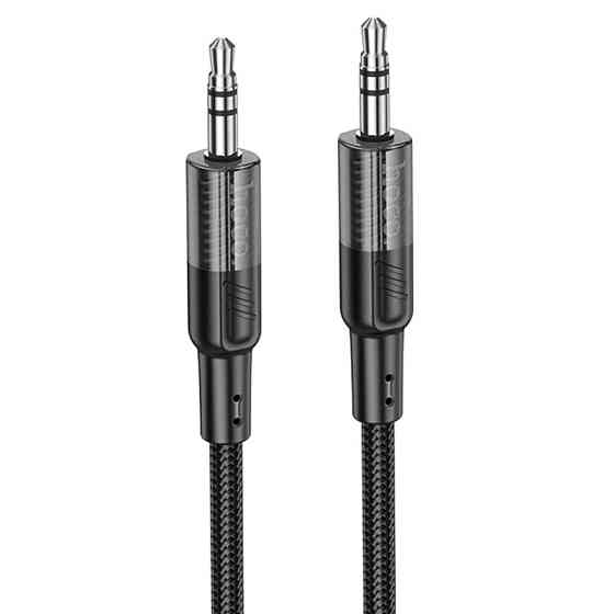 Аудио кабель Aux Hoco UPA27 Spirit transparent (1.2m) Херсон