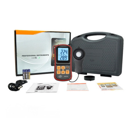 Цифровой люксметр + термометр, USB 200000 Lux BENETECH GM1030C Харків - зображення 2