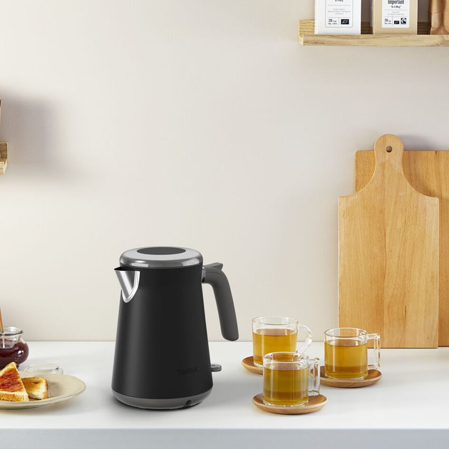 Электрочайник Tefal Collection KI6668E0 1.7 л черный Київ - зображення 9