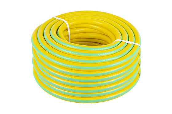 Шланг садовый для полива MASTERTOOL "FLOWER" ¾" 30 м желтый 92-1043 Харків