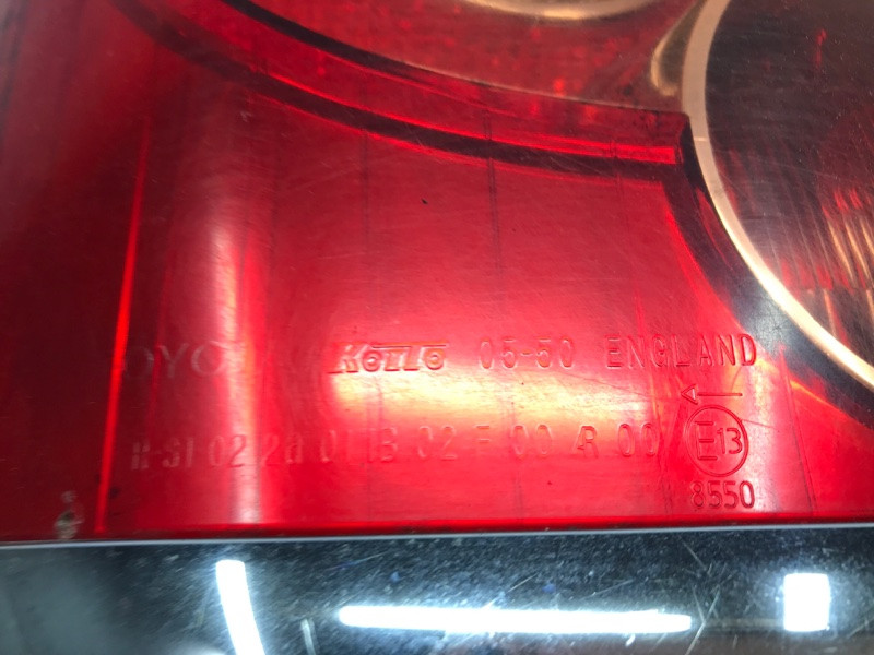 Фонарь задний внешний левый Toyota Avensis 2002-2010 81561-05170 (Арт. 42240) Київ - зображення 8