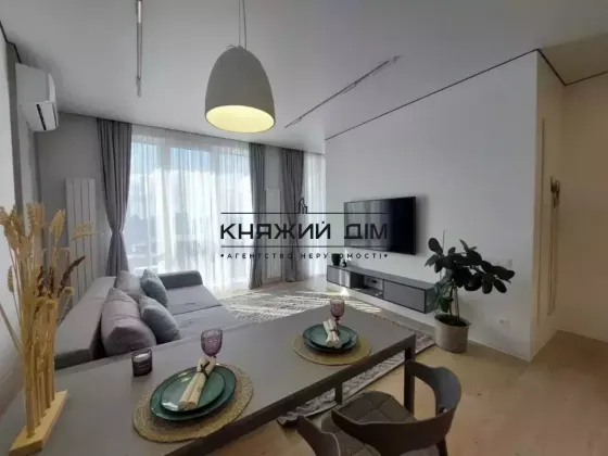 Оренда 1 к. квартири ЖК бізнес класу Greenvill Park № 11204922 Киев