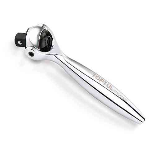 Мини трещетка 1/4" с шарниром (360°) 90 зубцов TOPTUL CHKX0810 Харків