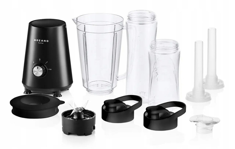 Блендер Mozano Nutri Sport 3 in 1 450 Вт blaСk Київ - зображення 4