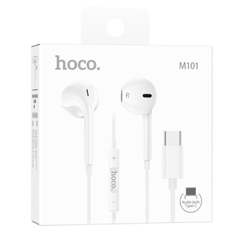 Стерео наушники Hoco M101 Type-C Херсон - зображення 6