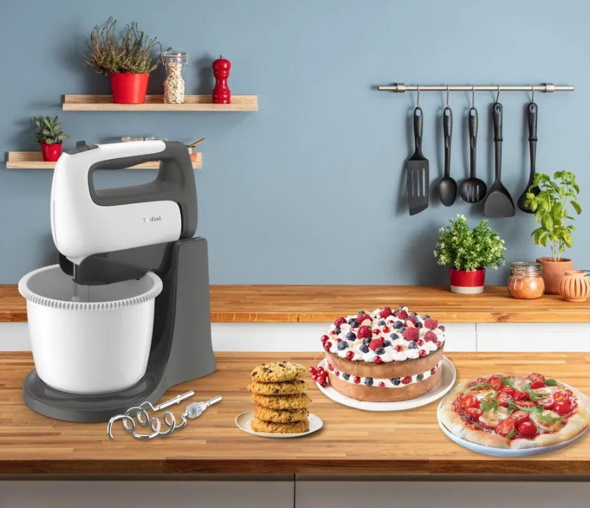 Миксер стационарный Tefal HT464138 500 Вт серый Киев - изображение 7