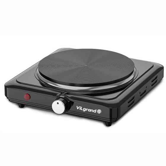 Электроплита Vilgrand VHP181F BLACK 1500 Вт черная Київ