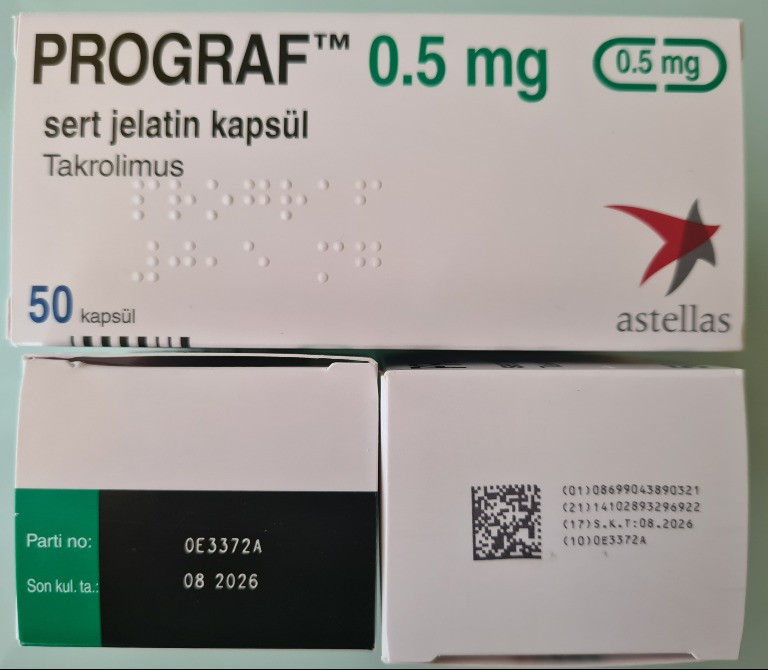 Програф (PROGRAF) 0,5 мг. 50 шт./уп. Киев - изображение 1