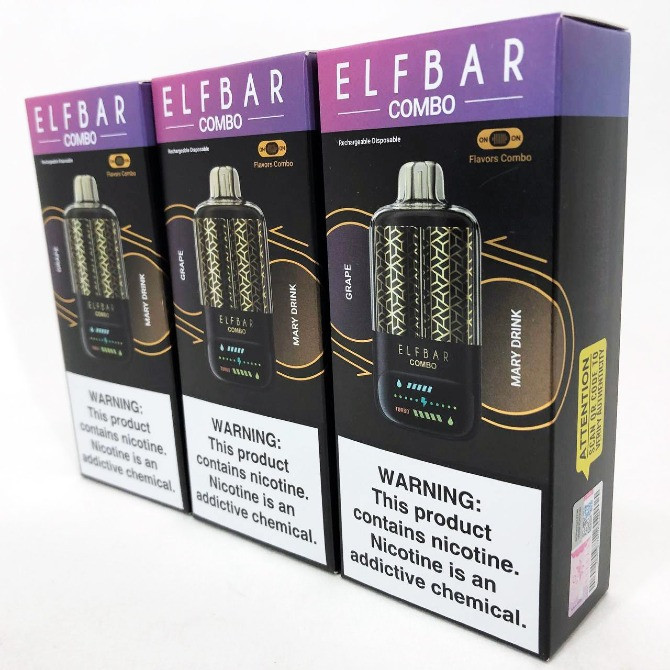 POD система ELF BAR 25000 тяг. Перемикання смаків. Виноград-Мускат Львів - зображення 3