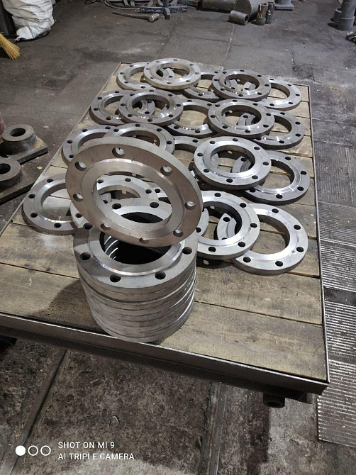 Фланець плоский сталевий Ду 200 Ру 16 Днепр - изображение 2