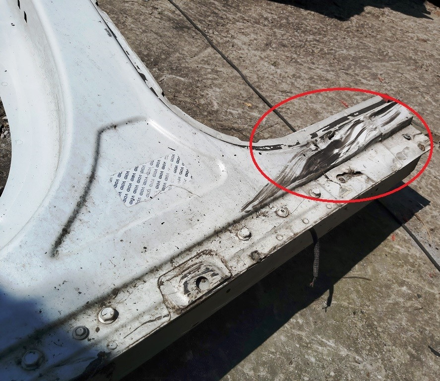 Кузовная панель (филенка) стоек А/В левая Tesla model X 1073192-S0-B Київ - зображення 4