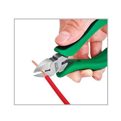 Бокорезы прецизионные для электроники (радиомонтажные) 4,5" (115мм) TOPTUL DEBD224E Харьков