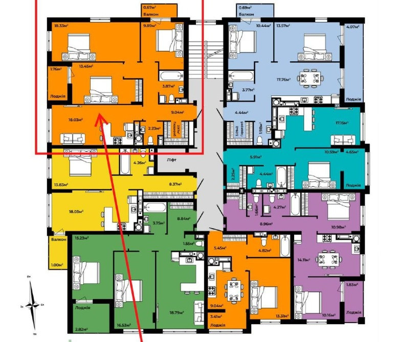 Продаж 3км. квартири Трускавецька новобудова Львов - изображение 4