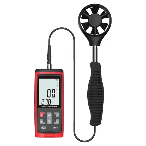 Анемометр цифровой с выносной крыльчаткой 0,3-45м/с, 0-45°C, 10-90% BENETECH GT8915 Харьков