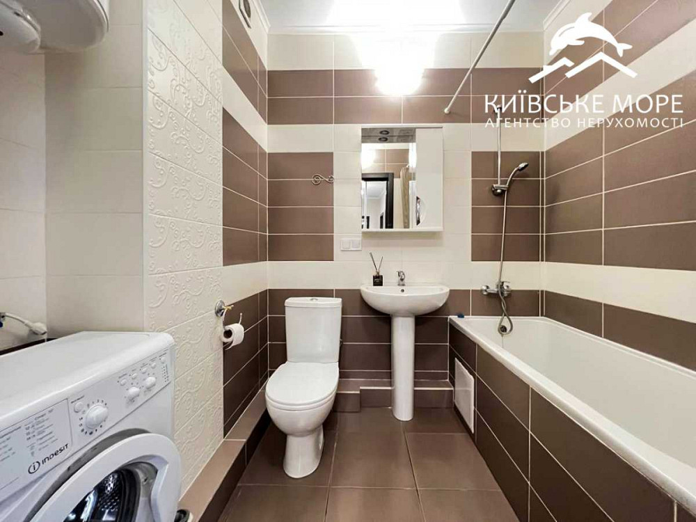 долгосрочная аренда 1-к квартира Киев, Днепровский, 16000 грн./мес. Киев - изображение 6
