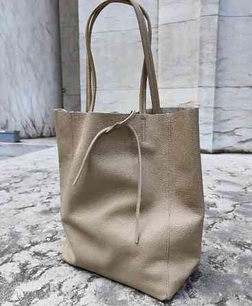 М'яка шкіряна сумка жіноча Трендова модель 2026 шоколад натуральна шкіра TS000092 Дніпро