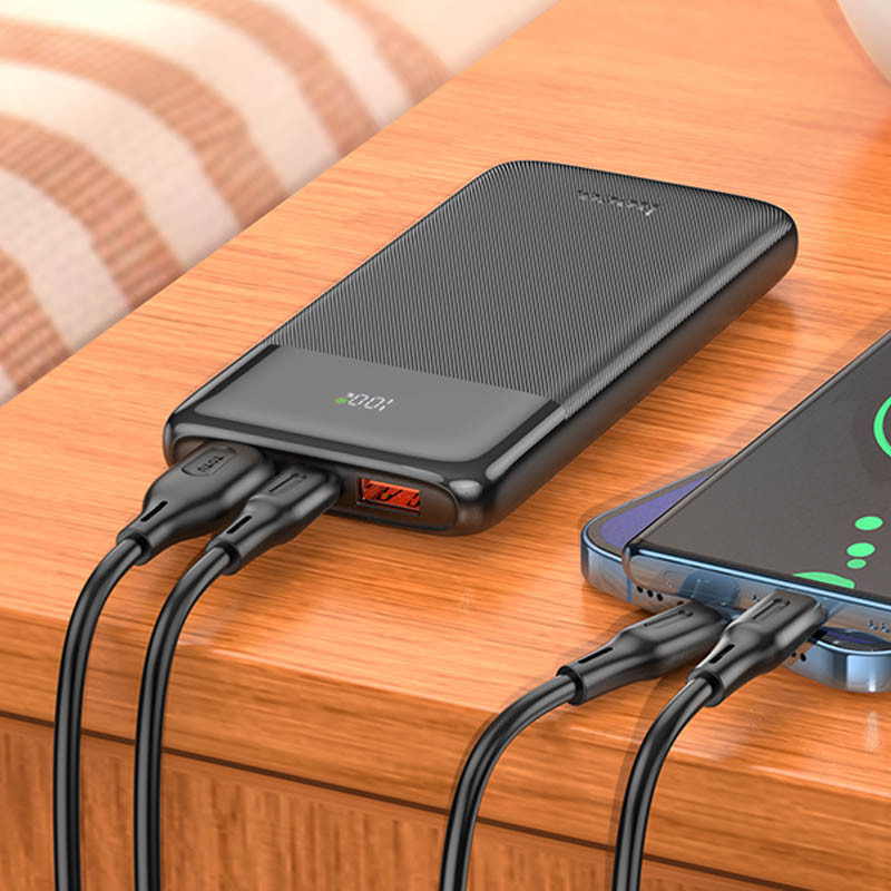 Портативное ЗУ Power Bank Hoco J121 Fast 22.5W+PD20W 10000 mAh Херсон - зображення 3