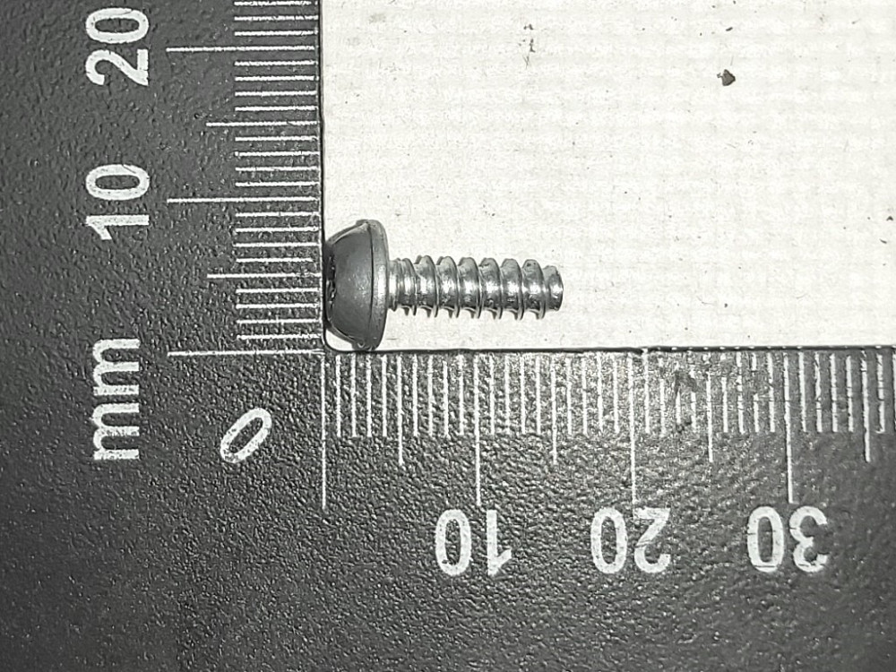 1Винт PT TRX WSHR M4x1.46-12 ZnBlue Tesla model X S REST 1009344-00-A Київ - зображення 2