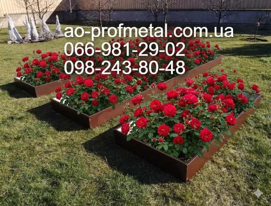 Грядка оцинкована, грядка на дачу для огірків. Київ - зображення 4