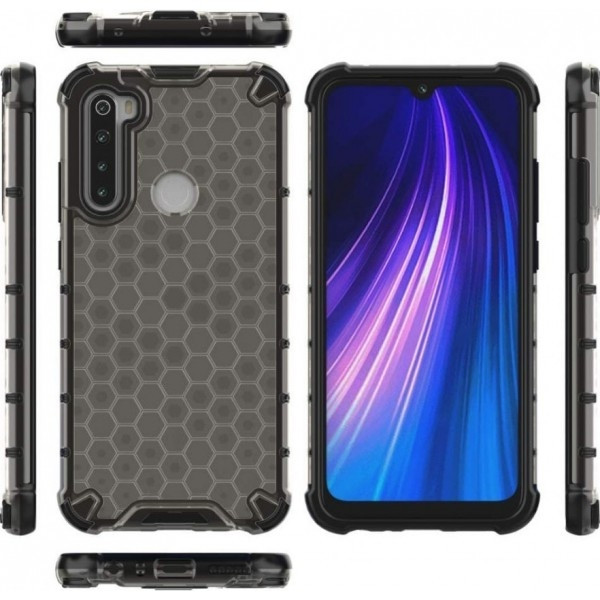 Чохол Honeycomb для Xiaomi Redmi Note 8/Note 8 2021 Black (Код товару:18493) Харьков - изображение 4