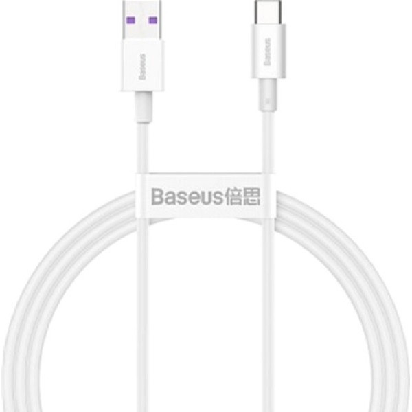 Кабель Baseus Superior USB to Type-C PD 66W 2m White (CATYS-A02) (Код товару:25361) Харьков - изображение 1